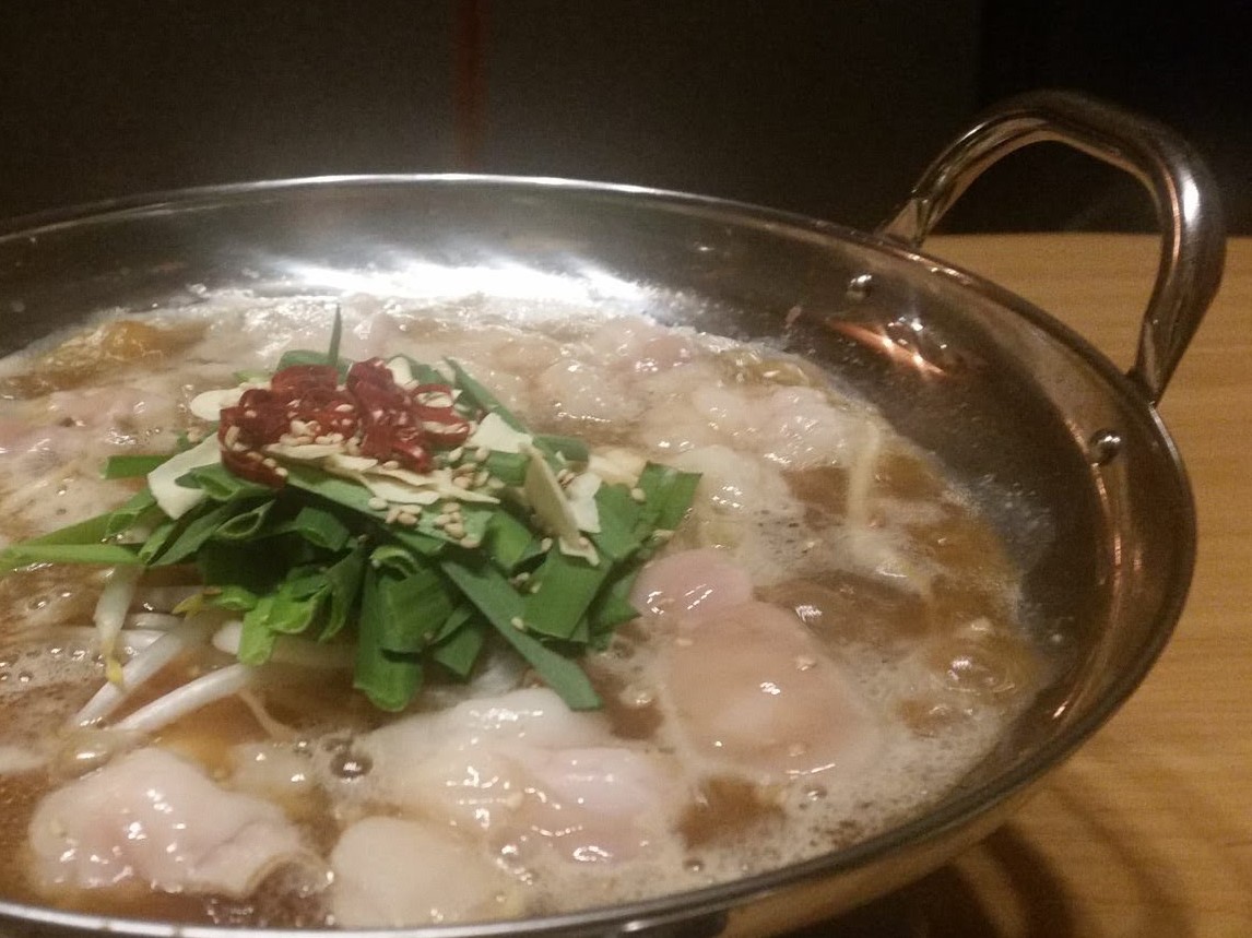 塩味…モツと野菜の旨味を引き立てるあっさりした味わい