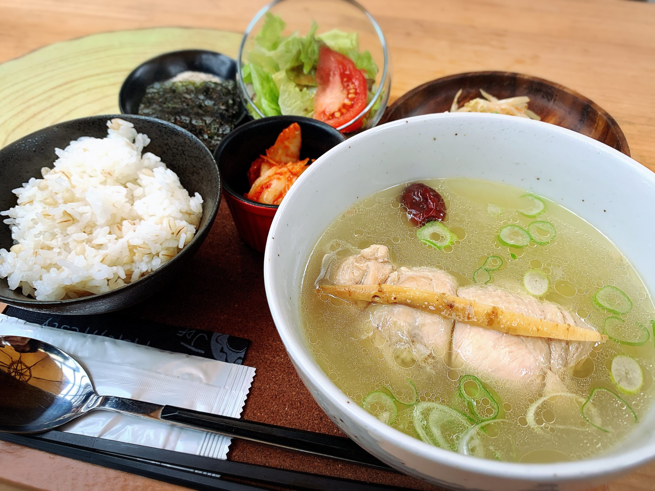 参鶏湯セット 1,400円